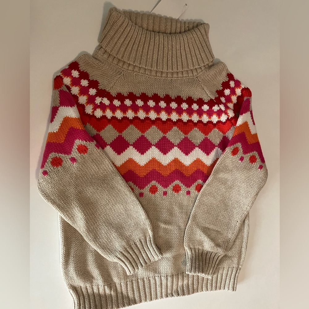 NWT Gymboree girls tan sweater